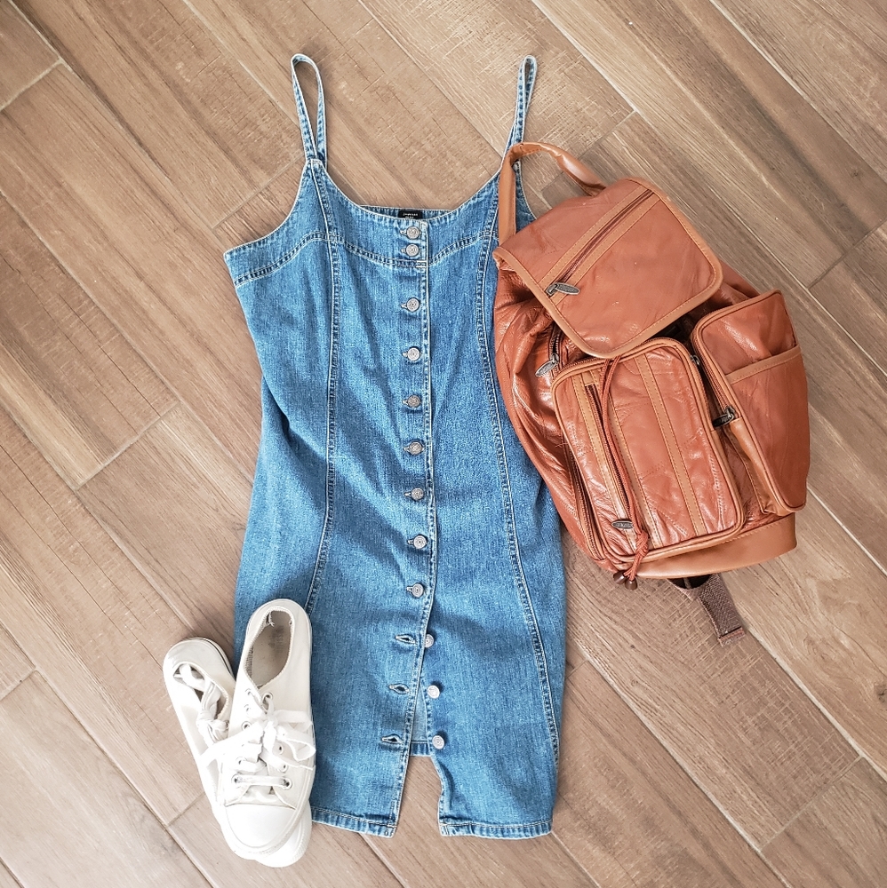 🌈denim dress🌈